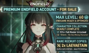 Conta Arknights Endfield Nivel Max 60 Todos os personagens