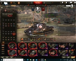 CONTA NO WORLD OF TANKS COM 64 TIER 10 E TUDO PESQUISADO WOT