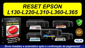 Reset Epson Almofadas com Tinta Cheia - L130-L220-L310-L360 - Outros