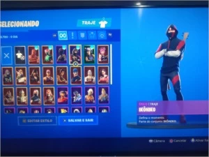 Fortnite +Salve o Mundo+Ikonik+Mais de 40 skins+500 vbucks