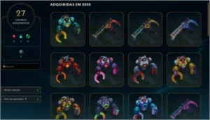 Conta League of Legends Ouro II LOL