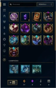 Conta League of Legends Ouro II LOL