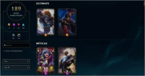 Conta League of Legends Ouro II LOL