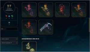 Conta League of Legends Ouro II LOL