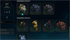 Conta League of Legends Ouro II LOL