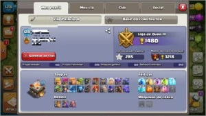 Conta Clash Of Clans TH 11 (16/26/06)