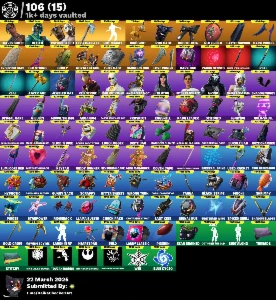 Ikonik,Minty,Glow,Rogue Spider, Swtog,Reflex, Travis,Psycho, - Fortnite