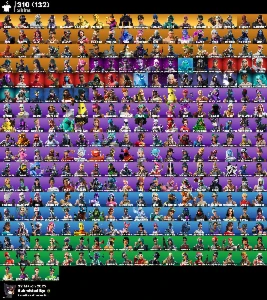 Ikonik,Minty,Glow,Rogue Spider, Swtog,Reflex, Travis,Psycho, - Fortnite