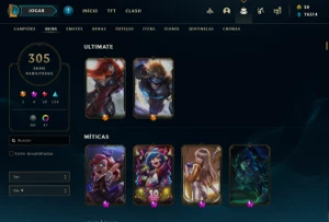 Conta League of Legends LOL