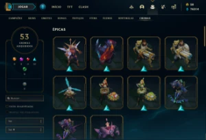Conta League of Legends LOL