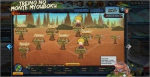 CONTA NARUTO ONLINE BR - 540K DE FORÇA - SERVIDOR 397 - Outros