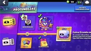Conta Brawl Stars full e mais de 30 skins