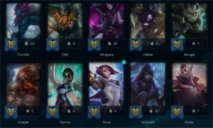 Conta LoL Platina IV Main JG E ADC - League of Legends