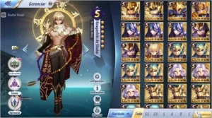 Conta saint seiya awakening Global servidor A12-LIBRA LvL 54 SSA