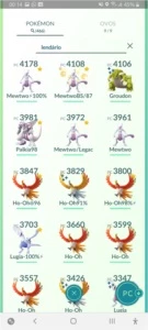 Conta pokemon go lvl40 100% canela - Pokémon
