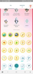 Conta pokemon go lvl40 100% canela - Pokémon