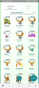Conta pokemon go lvl40 100% canela - Pokémon