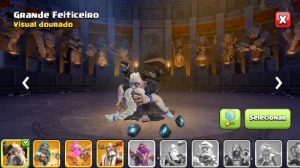 Conta Cv 18 bem Upada - Clash of Clans