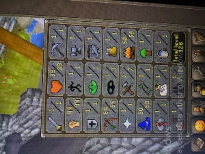 Conta Jagex OSRS com 4 personagens PVP