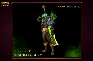 World of Warcraft - Transmog de armadura de COURO (Completo)