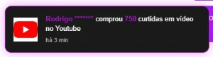 Script Prova Social - Notificações de Vendas para Sites - Sites, Lojas e Sistemas Prontos Sites e Scripts