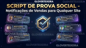 Script Prova Social - Notificações de Vendas para Sites - Sites, Lojas e Sistemas Prontos Sites e Scripts