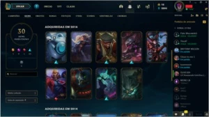 Conta League of Legends - Ícones 2014, Skins e 128 Champs LOL