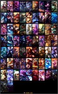 CONTA LEAGUE OF LEGENDS DIAMOND 5 70SKINS MUITOS CHAMPS LOL