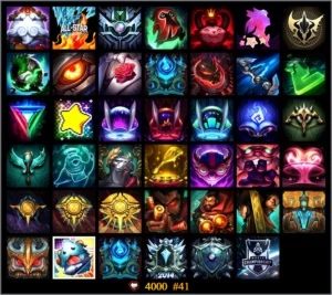 CONTA LEAGUE OF LEGENDS DIAMOND 5 70SKINS MUITOS CHAMPS LOL