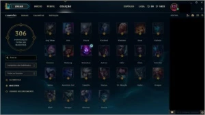 CONTA LEAGUE OF LEGENDS DIAMOND 5 70SKINS MUITOS CHAMPS LOL