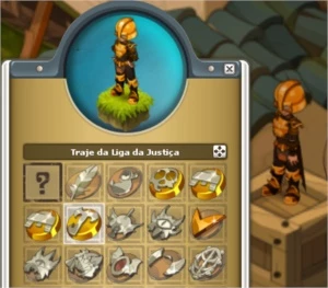 TRAJE LIGA DA JUSTIÇA (EFRIM) - Wakfu