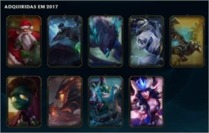 CONTA GOLD IV - League of Legends LOL