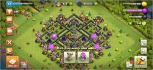 clash of clans cv9 quase full