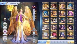 Conta Saint Seiya Awakening Lv 70 SSA