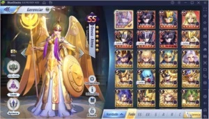 Conta Saint Seiya Awakening Lv 70 SSA