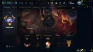 Conta League of Legends com mais de 500 skins LOL