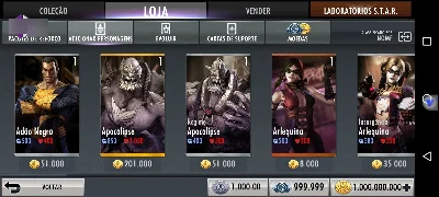 Contas Injustice 1 (Full Acesso) - Outros