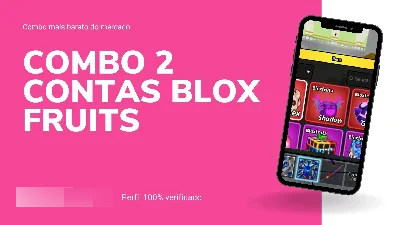 Combo Contas Blox Fruits Upadas - Roblox