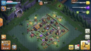 clash of clans cv11 full +1k500 gemas