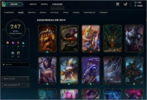 Conta League Of Legends LVL 165 LOL