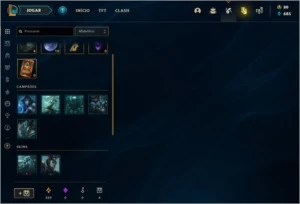 CONTA PLATINA PROMOÇÃO - League of Legends LOL