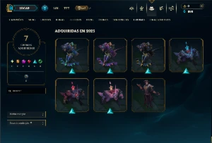 Conta Platina 4 com 40 campeões e 11 skins - League of Legends LOL