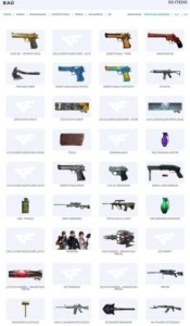 CONTA DE CROSSFIRE 5 VIPS E ALGUMAS ARMAS ESPECIAIS