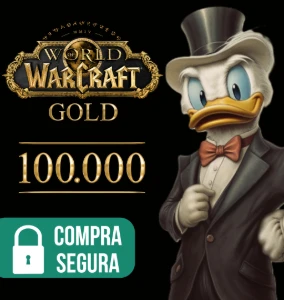 Gold WoW Retail 100k Entrega em Todos os Servers WoW Gold