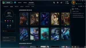 Conta League of Legends D5 LOL