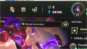 Conta League of Legends LOL