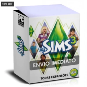 The sims 3 (Todas as expansões) - Envio digital - Jogos (Mídia Digital)