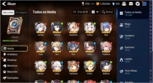 Conta end game / 3 ML 5* / 21 5* - Outros
