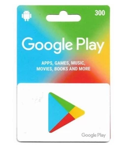 Gift Card Google Play 300 R$ l Envio Imediato l 5 min