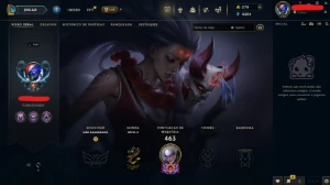 Conta League of Legends Full Acesso - 151 Champs e 119 Skins LOL